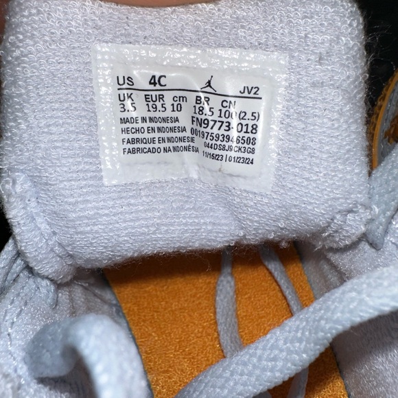 NWT Nike Air force sneakers baby size 4 - Picture 4 of 4